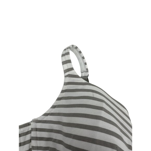 Cacique Striped Full CoverageLightly Lined T-Shirt Underwire Bra Size 42DDD - Picture 3 of 12